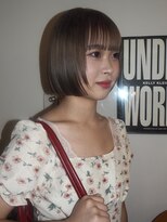 トナリ(tonari)&nbsp;【stylist mayu】ボブ/ミルクティー/ハイトーン