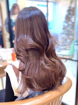 ロンドリゼル 札幌(Lond RiseL) オリーブグレー/韓国風巻き/レイヤーカット/マロンベージュ/札幌