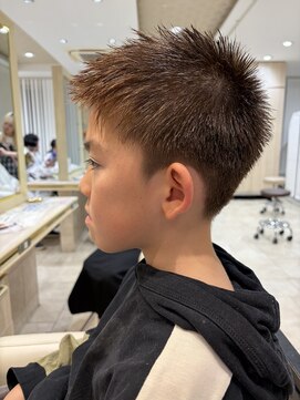 アッシュ 仙川店(Ash) キッズカット/セルフカット失敗/ストレートヘア/美容室で直す