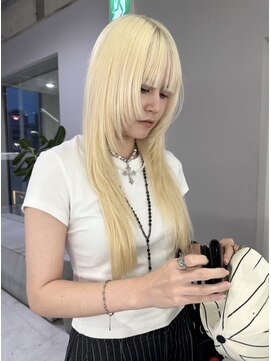 ワンカラー/ブリーチカラー/髪質改善/ハイトーンカラー