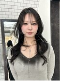 【広島韓国ヘア】韓国ハッシュカット×透明感アッシュグレー