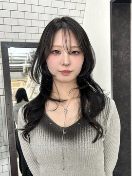 レガーレ(Legare) 【広島韓国ヘア】韓国ハッシュカット×透明感アッシュグレー