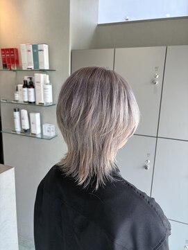 エイト 沖縄豊崎店(EIGHT toyosaki) 【EIGHT 豊崎】お客様スタイル_ シルバーウルフヘア