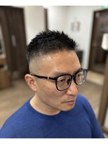 ケースタイルヘアスタジオ  虎ノ門店(K-STYLE HAIR STUDIO)&nbsp;大人ベリーショート<理容室>虎ノ門赤坂メンズ