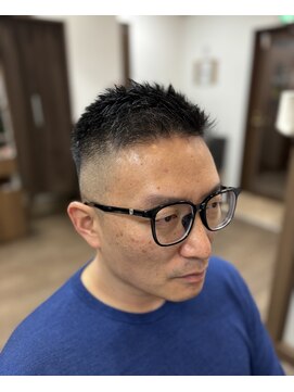 ケースタイルヘアスタジオ 虎ノ門店(K-STYLE HAIR STUDIO) 大人ベリーショート<理容室>虎ノ門赤坂メンズ