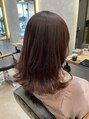 アグ ヘアー シダー 安曇野店(Agu hair cedar)&nbsp;ピンクブラウン