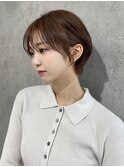 大人ショートマッシュショート丸みショートハンサムショート