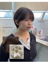 ロンド 表参道店(Lond) ブリーチなし/グレージュカラー/ボブ表参道