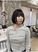ボブ/ショートボブ/縮毛矯正/髪質改善