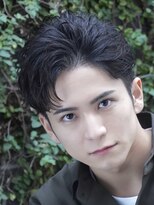 フィフス 大分(fifth)&nbsp;大分フェザーパーマメンズカットフェザーショート刈り上げつよめ