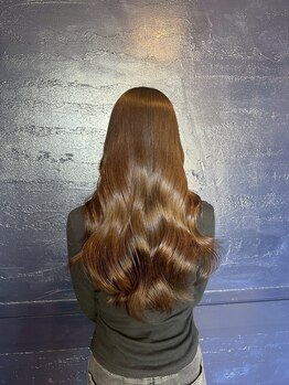 ヘアー アクト カンパニー(hair a c t company)の写真/髪質改善も◎透明感ブラウン＆ベージュで叶う、艶めくデザインカラー体験へようこそ♪