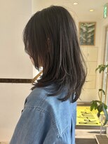 ビファインクーアヴェダ(Be fine coo AVEDA) ナチュラル レイヤー ワンカール 透明感カラー/