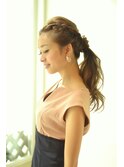 【joemi 】ヘアアレンジ ポニテール  赤羽 麻希