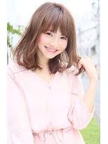 ロエナ(ROENA) 20代30代40代50代小顔カット黒髪ワンレンボブルフネビージュ前髪