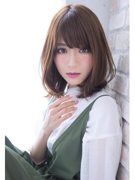 ボニークチュール(BONNY COUTURE) 重ためセミディ・大人かわいいミディアムボブ【ボニークチュール