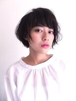 リーケ(Liike) 大人ナチュラルショート/黒髪カタログ/ボブウルフ/代官山駅