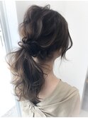 ローポニーアレンジ