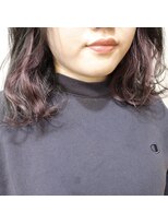 デコヘアーフラッペ(DECO HAIR frappe) ラベンダーピンクのインナーカラー