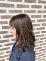 ヘア フィックス リュウ リゾート(hair fix RYU Resort) セミロング　プラチナグレイ