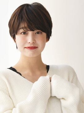エアー 銀座(air) ★岡田有加★20代30代/大人可愛い丸みショート【骨格補正】★air