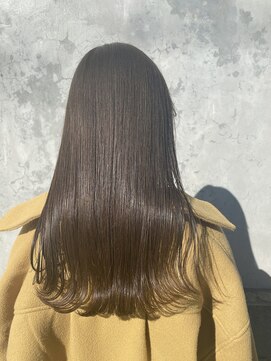 コーディアルヘア 白川本店(Cordial hair) ストレート外ハネロング