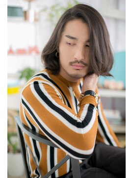 ヘアアンドビューティー ミック(Hair & Beauty miq) オリーブアッシュ抜け感メンズアンニュイモードstyle a