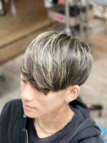 メンズヘアーサロン スウェル(Men's Hair Salon SWELL) 福岡市城南区　　マッシュ×メッシュ