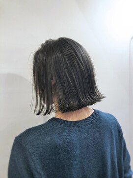 ノア(noa.) ミニボブ×ダークグレージュ/高橋タツヤ/弘明寺/noa.／美容室