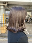 ハイライト髪質改善/グレージュカラー/千葉/シルキーベージュ