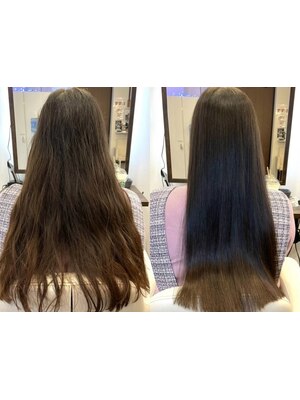 【髪質改善専門ヘアエステ】他のサロンで満足できなかった方へ◎髪質に合わせたケアで今までにない潤いを!!