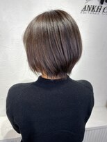 アンク クロス 池袋北口店(ANKHCROSS)&nbsp;《アンククロスYUKI》大人ショートボブ マットブラウンカラー