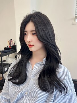ピープスアンドスー 表参道 渋谷(Peeps&Suu.) 韓国ヘア/レイヤーカット/ブルーブラック