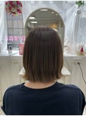 肩上ボブ[津田沼駅/髪質改善/インナーカラー/ケアブリーチ/前髪]