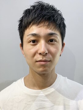 フィフス 栄(fifth) ビジネスショートスパイキーショートツイストパーマツーブロック