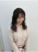 ロングパーマ