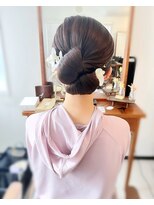 ヘアセット&メイク専門店 カスミ(Kasumi)&nbsp;シニヨンスタイル