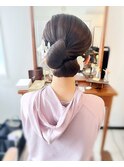 シニヨンスタイル