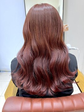 クアトログランシュ ひたちなか店(QUATRO×GranCieux) ピンクブラウン【ひたちなか/カラー/暖色カラー】