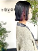 ぱっつんボブ