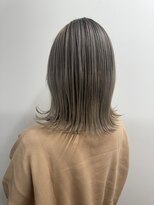 バブルス 春日部店(BUBBLES) ブリーチで作るデザインカラー