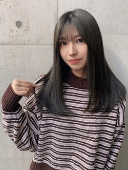 タム(tam)の写真/【近鉄四日市駅徒歩5分】トレンド×似合わせで透明感たっぷりの絶妙な発色*なりたいを叶えます