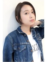 ビービー(BeB)&nbsp;カジュアルショートボブ/アッシュグレージュ