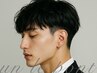 【メンズ限定★】カット＋クレンジングスパ(20分)+眉カット ￥8300 ⇒ ￥5810