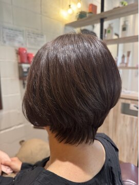 チアー ヘアリラクゼーション(cheer HAIRRELAXATION) 大人ショートボブ