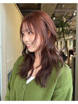 カート バイ デコ(Kurt by DECO) 【masa】こだわりのレイヤーカットとワンカラーでオレンジカラー