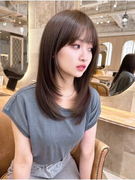 ロンドアリシア 金山(Lond Alexia) イヤリングカラー 縮毛矯正 韓国風 ダブルカラー 髪質改善5530