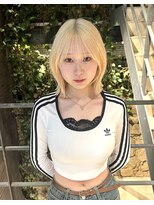 ブームボックス(BOOMBOX)&nbsp;小顔に見えるハイトーンボブ