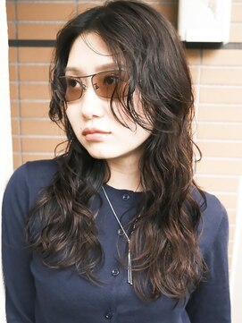 ボコカ(bococa) 【macana指名】レイヤーパーマロングウェーブ登戸生田