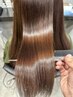 カット＋髪質改善メテオα フルカラー＋潤いTR