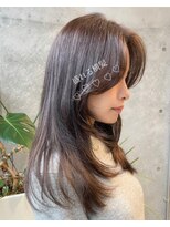 ラブクロムトーキョー オモテサンドウ(LOVECHROME OMOTESANDO)&nbsp;大人ガーリー韓国ヘア似合わせカットミディアムレイヤーカット